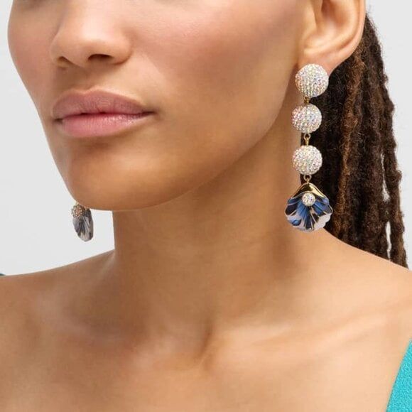 Brand New. Lele Sadoughi Linear Earrings. - Picture 5 of 5